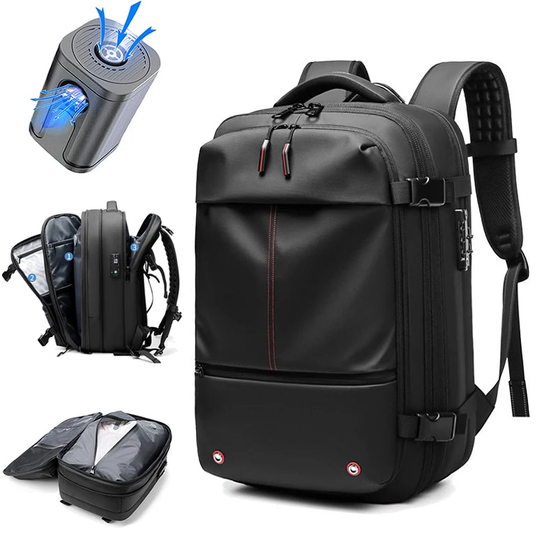Mochila Estruturada para Viagens e Rotina Corporativa – Volume Expansível, Compartimento Técnico e Compressão Integrada