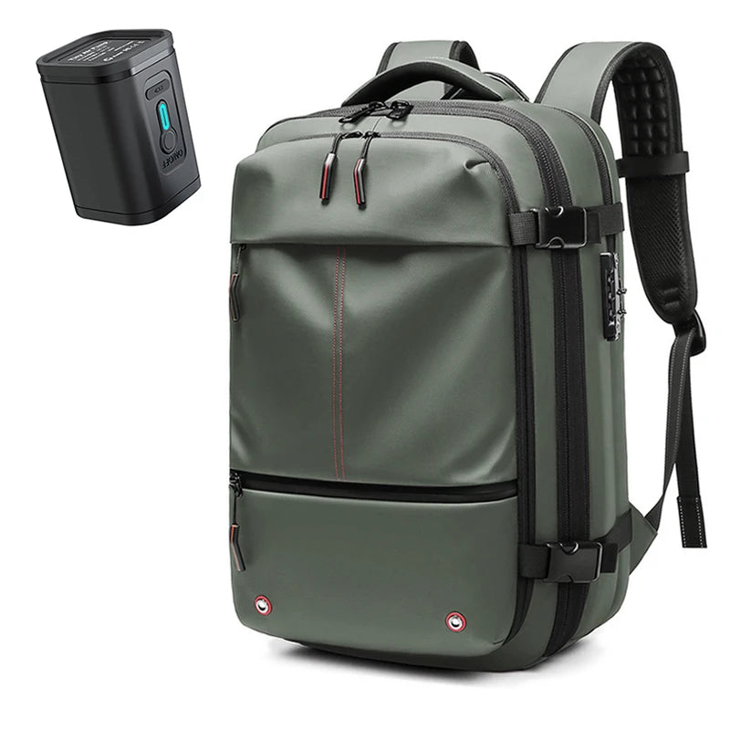 Mochila Estruturada para Viagens e Rotina Corporativa – Volume Expansível, Compartimento Técnico e Compressão Integrada