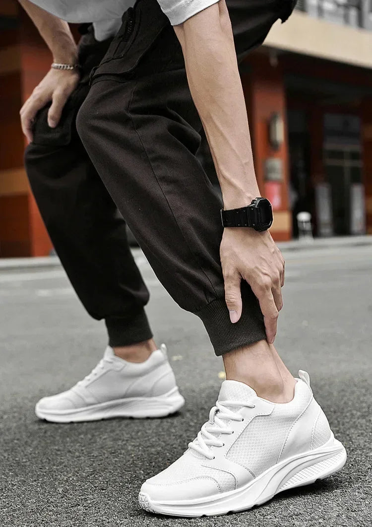 Plataforma Discreta de Elevação – Estilo Masculino com Aumento Integrado de Estatura (até 10cm)