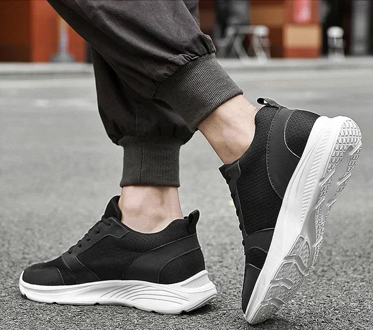 Plataforma Discreta de Elevação – Estilo Masculino com Aumento Integrado de Estatura (até 10cm)