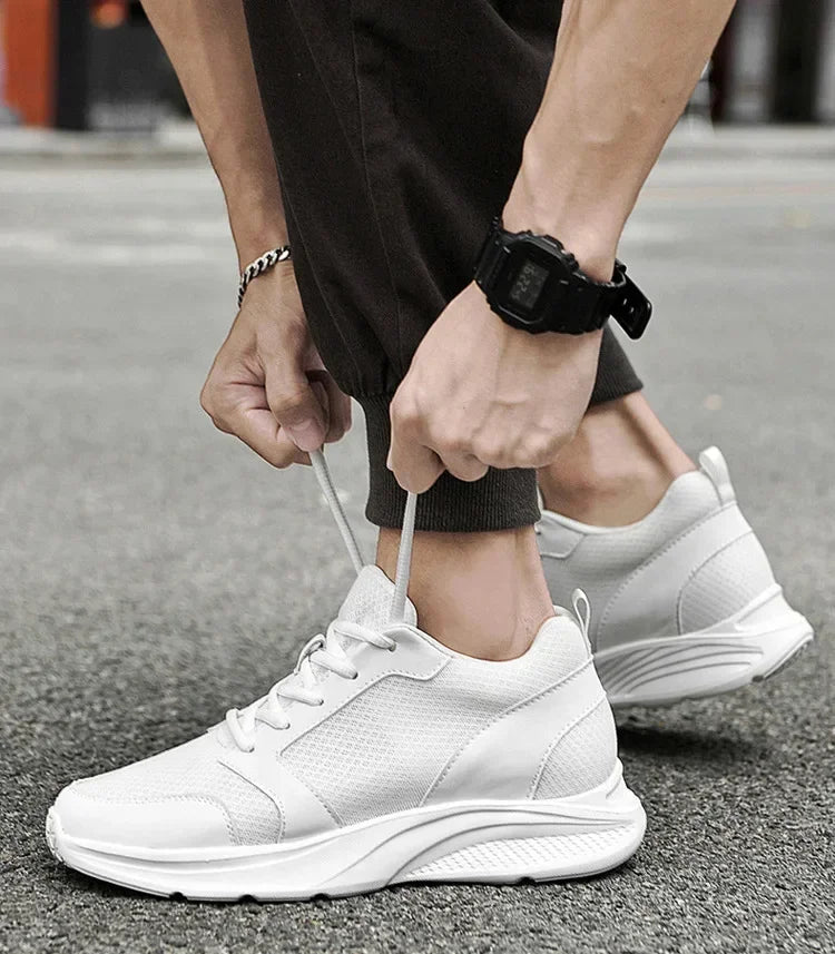 Plataforma Discreta de Elevação – Estilo Masculino com Aumento Integrado de Estatura (até 10cm)