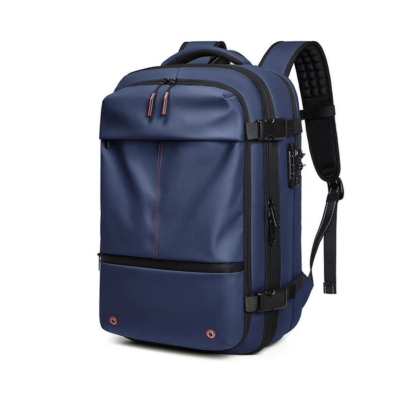 Mochila Estruturada para Viagens e Rotina Corporativa – Volume Expansível, Compartimento Técnico e Compressão Integrada