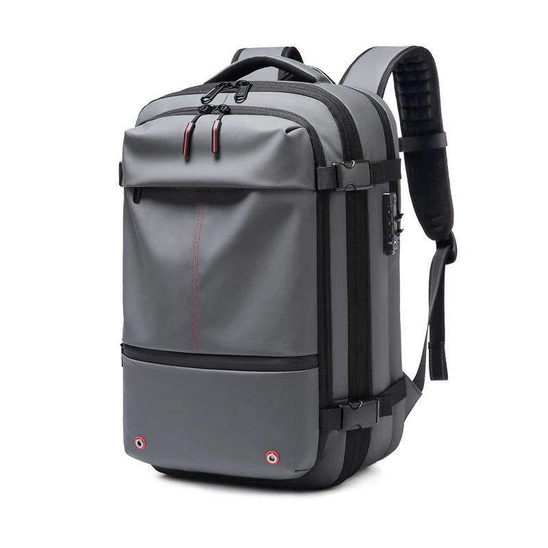 Mochila Estruturada para Viagens e Rotina Corporativa – Volume Expansível, Compartimento Técnico e Compressão Integrada